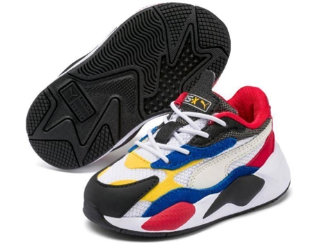 Zapatillas Unisex PUMA Puzleac Blanco, Amarillo, Negro (20)