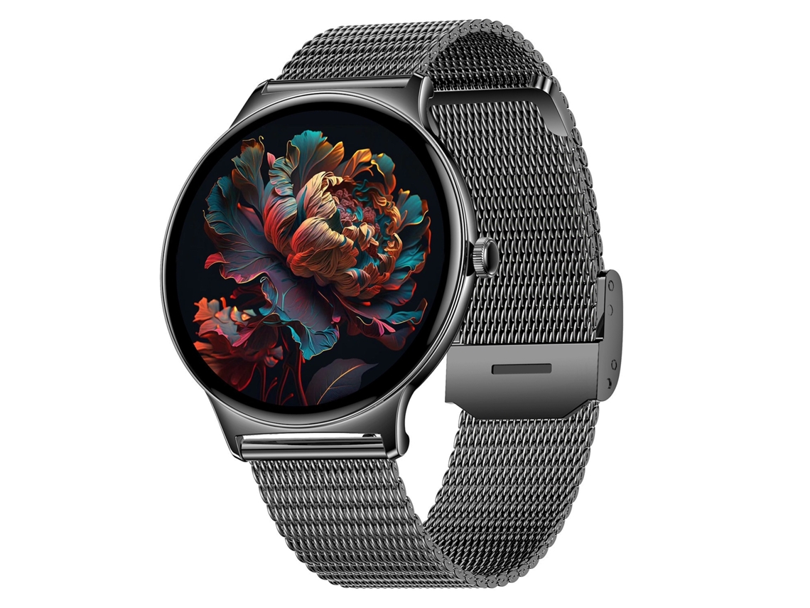 Reloj Inteligente con Auriculares Integrados, Pantalla HD 1.52”, Llamadas Android/iOS, Rastreador Fitness