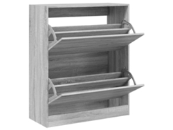 Zapatero de derivados de madera gris, Sonoma MAISON EXCLUSIVE (80x34x96,5 cm)