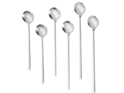 Set de Cucharas Largas - Para Cócteles y Café (6 Piezas) RNEMITERY
