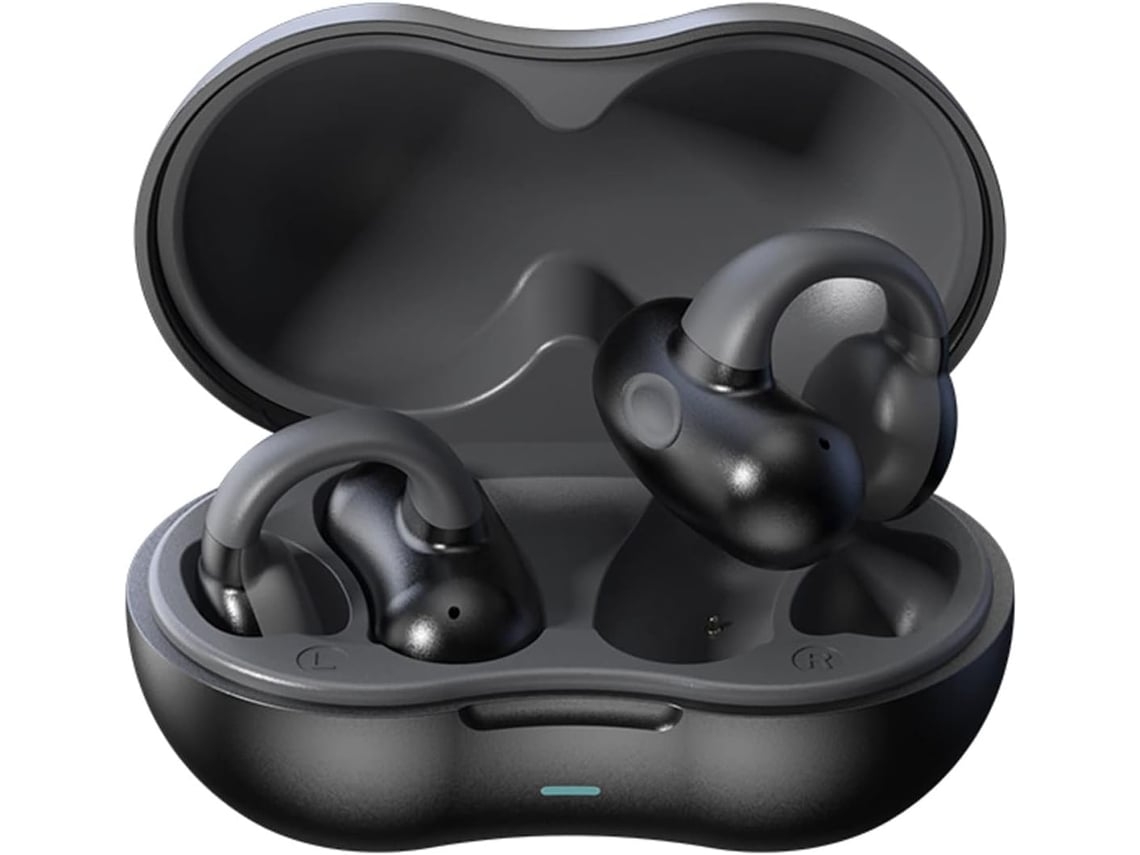 YEMAESRE Bluetooth 5.3 Auriculares de oído abierto Clip de oído inalámbrico