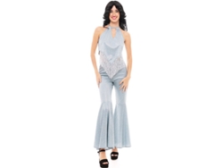 Disfraz de Mujer PARTILANDIA baile disco brillante (Tam.: S)
