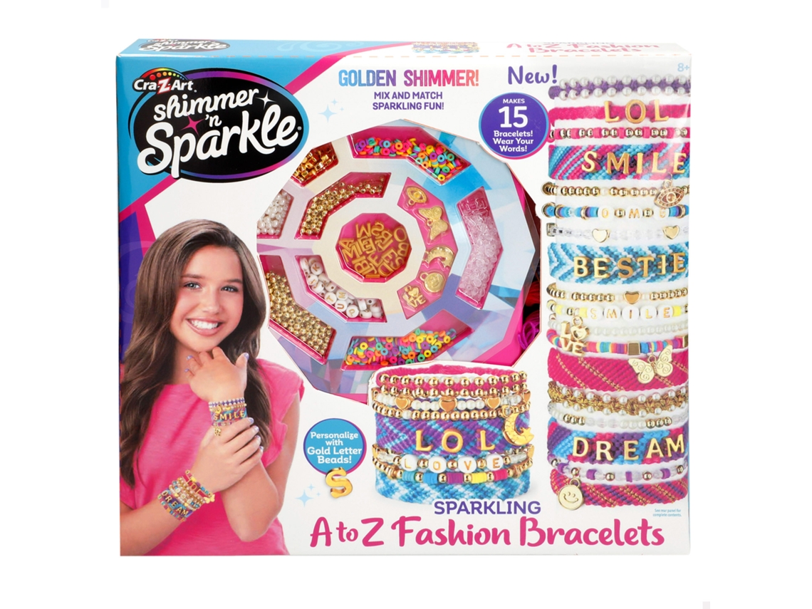 SHIMMER 'N SPARKLE Kit para hacer pulseras brillantes