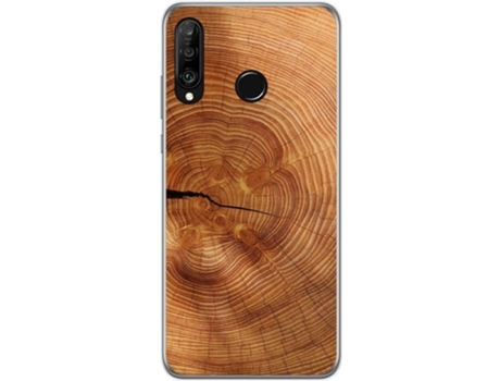 Carcasa Huawei P30 Lite TUMUNDOSMARTPHONE Madera 04 Multicolor