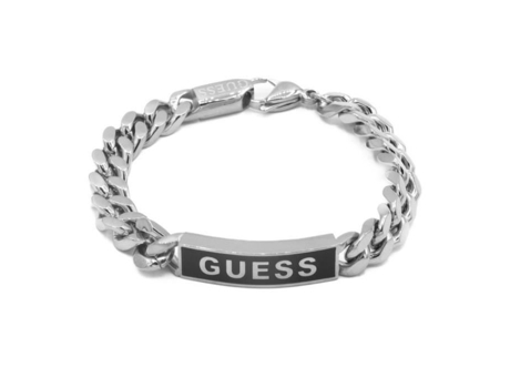 GUESS Pulsera Masculina de Acero Juxb03002Jwstbks