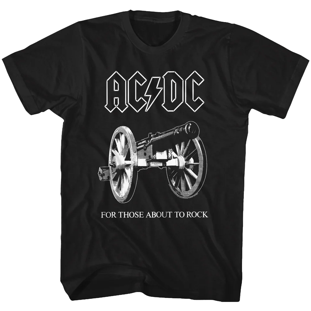 Ac Dc For Those About To Rock T-shirt Unisex Rockinstone Size:s