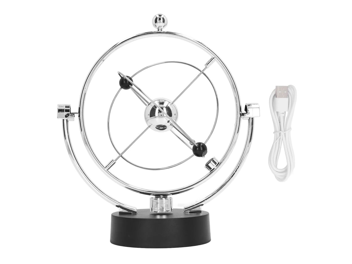 Rebe-adorno De Escritório Swing De Bolas Com Movimento Perpétuo Magnético Sistema Solar Orbital Eletrônico