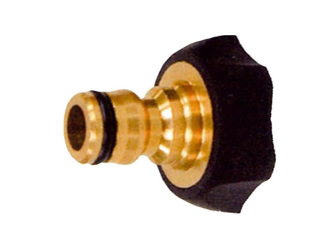 Pluvia adaptador grifo hembra-1  laton-goma 6312-plkbr610