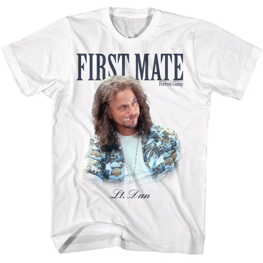 Rockinstone Forrest Gump Forrest Gump First Mate Camiseta（xl）