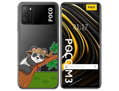 Carcasa Xiaomi Redmi 9T TUMUNDOSMARTPHONE Dibujos Transparente Multicolor
