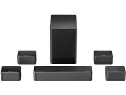 Barra de sonido ULTIMEA Poseidon D70 (7.1 canales - 410 W - Bluetooth - Subwoofer inalámbrico - Negro)