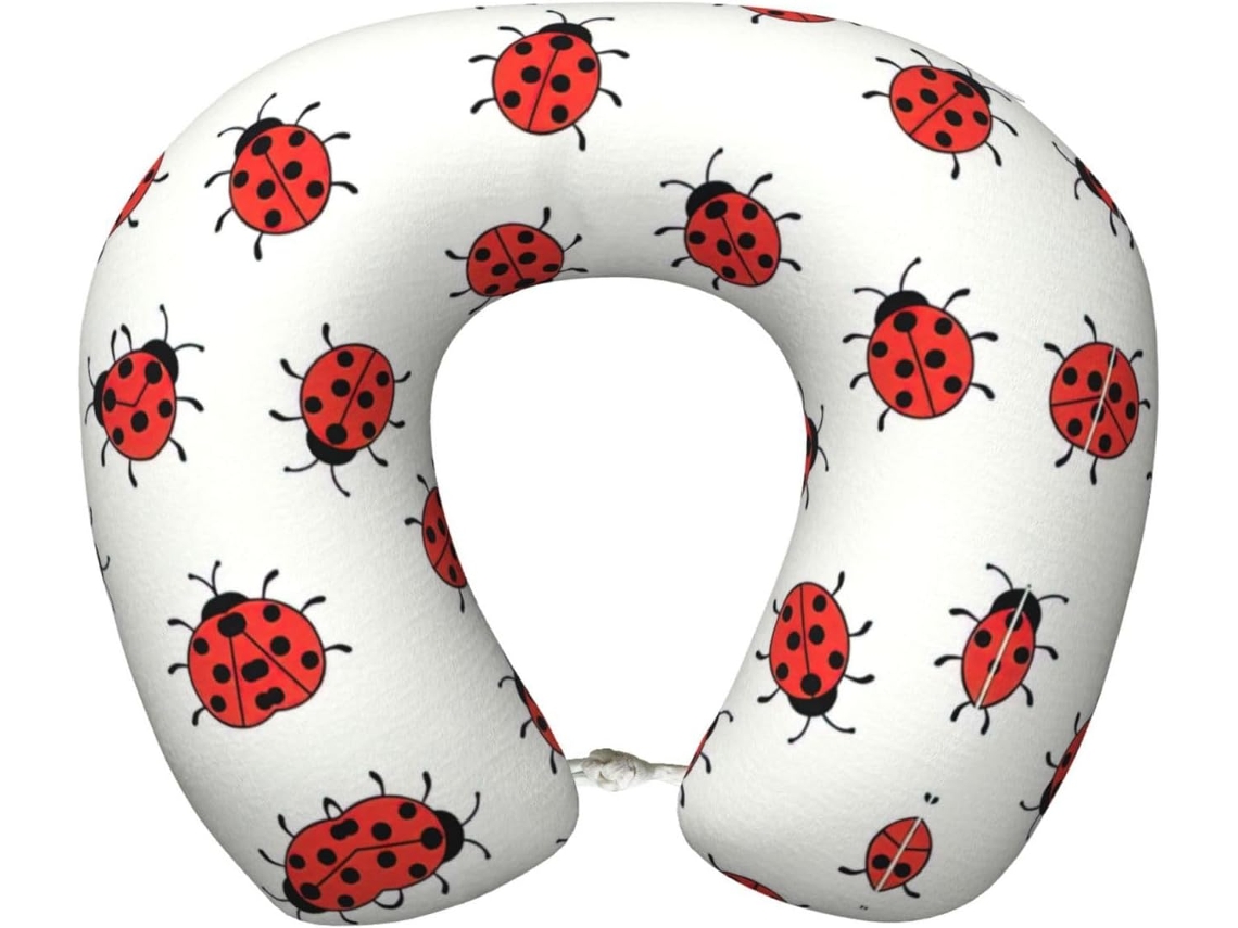 Almohada Viaje Espuma Viscoelástica Poliéster, Soporte Relajación, Fácil Viajes