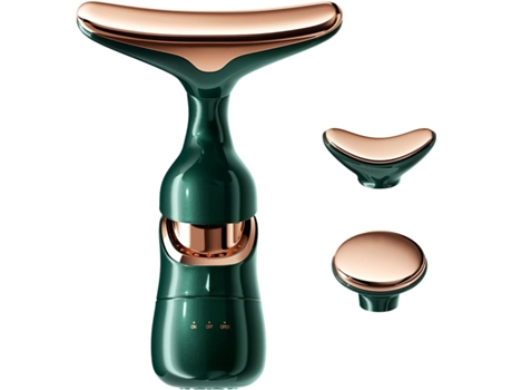 Dispositivo reafirmante de arrugas de belleza para cara/cuello/ojos instrumento multifuncional masaje vibratorio instrumento Facial 3 en 1 CHRONUS