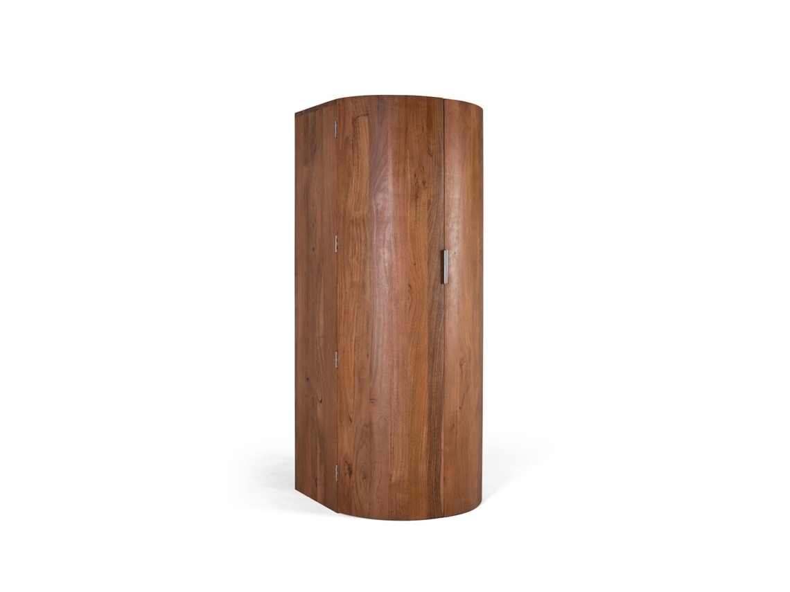 Mueble Bar con 2 Puertas en Madera Maciza de Acacia 190X80X80 GINER Y COLOMER