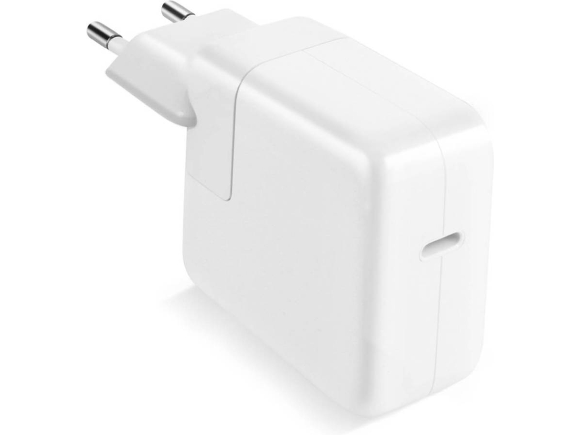 Cargador APPLE MY1W2ZM/A (3A - USB-C - Blanco)