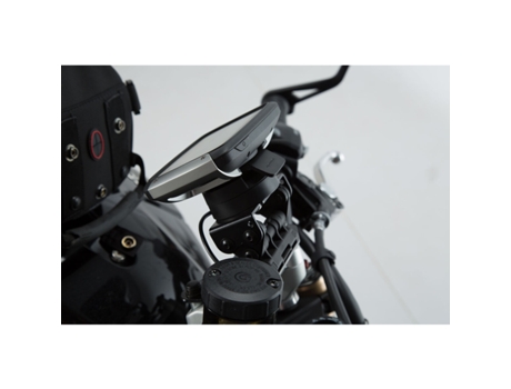 Soporte moto gps para manillar SW-MOTECH Triumph Speed Triple 1050 (10-)