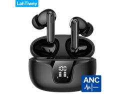 Auriculares Inalámbricos Bluetooth 5.3 (tipo B, Negros), Cancelación De Ruido, Intraaurales, Micrófono
