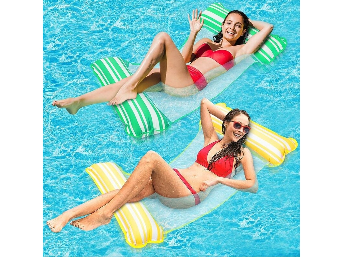 VYLARA Esteira Inflável Para Espreguiçadeira, Design Semicircular Para Uso Ao Ar Livre, Praia, Piscina, Jardim, Pôster Brilhante, Aparência De Alta Qualidade