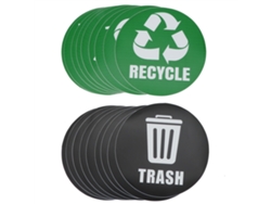 Etiquetas autoadhesivas para residuos reciclables - 18 unidades