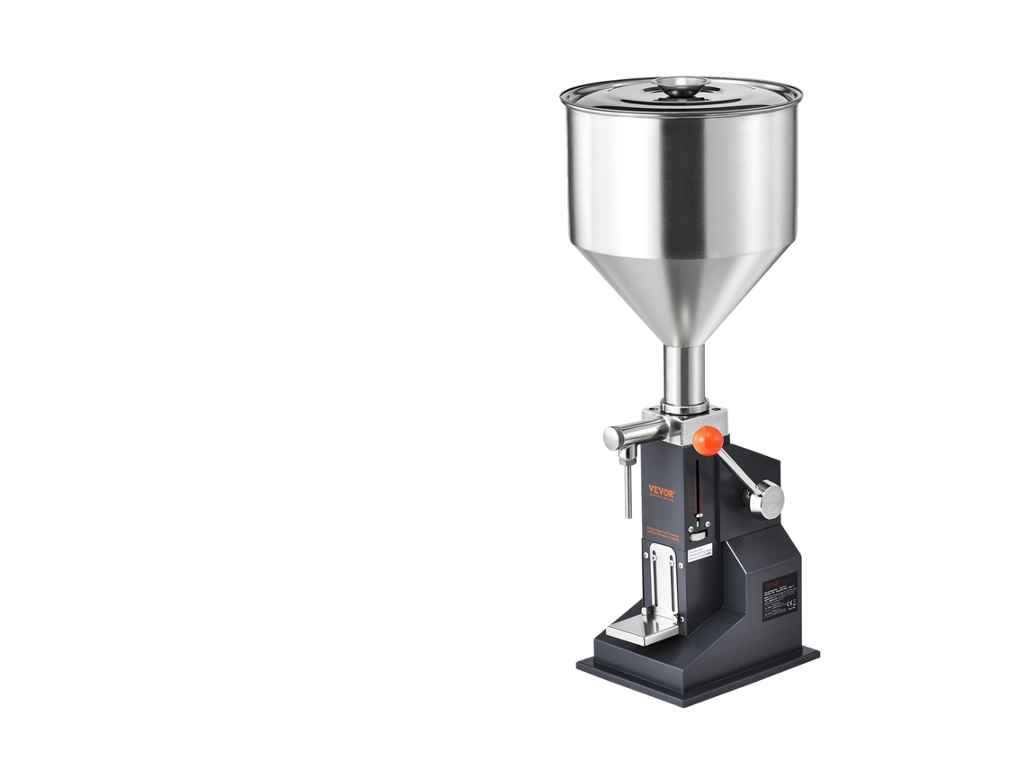 Máquina llenadora de líquidos, control manual, capacidad de tolva de 11,5 l, manual 5 100 ml OEM