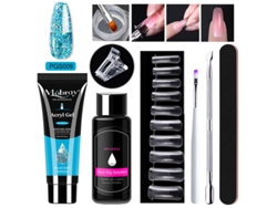 Kit de extensión de uñas de gel, herramientas para uñas pgs009 Yunzii