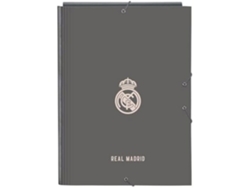 Carpeta archivadora Real Madrid CF Gris A4