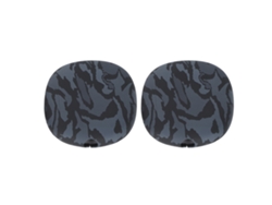 Capa De Silicone Protetora Para Fones De Ouvido Bluetooth Ios Anti-impacto E Resistente A Poeira Cor Camuflagem Marrom Em Preto