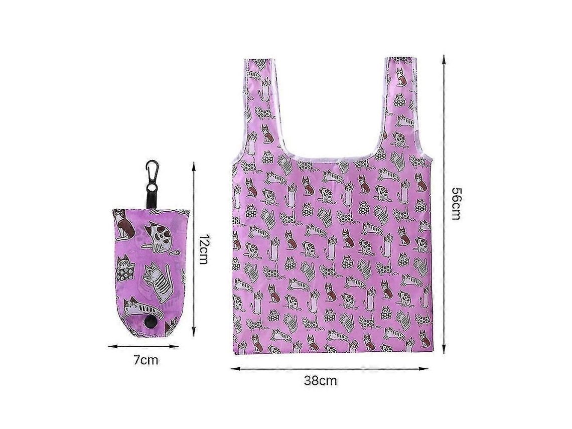 Bolsa de compras grande, reutilizable y ecológica para supermercados, guardar juguetes, playa, bolso de hombro, GOKOCO