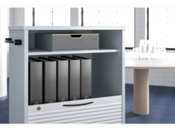 Caja de Cajón Duradera Varicolor 1 Safe Gris con Cerradura DURABLE