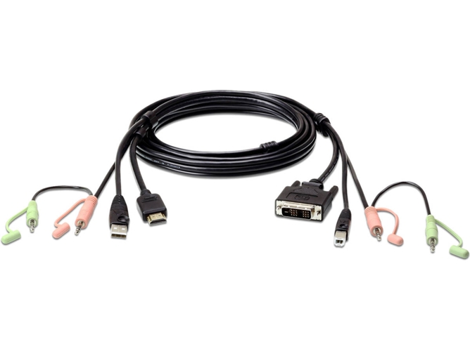 Cable HDMI ATEN (HDMI - Negro)