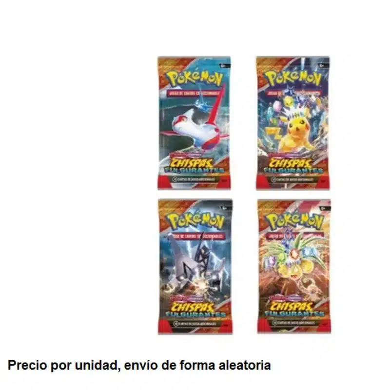 Sobre Pokémon Chispas Fulgurantes Tgc Escarlata Púrpura Pc50556 Bandai Last Levelmás De 8 Años
