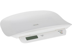 Báscula Digital de Bebé BECKEN Baby BCS-2973 (Evolutiva | Hasta 20kg | Blanco)