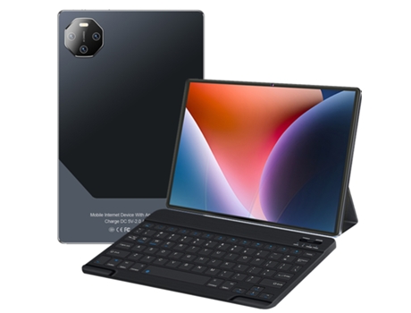 Tablet VANWIN Pad 7 Air Teclado Bluetooth Funda de Piel Bolígrafo 10.1'' 64 GB 4 GB RAM Wi-Fi 4G Negro