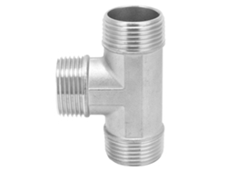Conector En T Con Rosca Macho G1in, Adaptador De Tubería De Acero Inoxidable, Herramienta De Fontanería.
