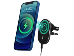Cargador Sem Carro para iPhone 12 Pro/10/12 Pro Max/12/12 Mini/7 YIZHOOD Negro