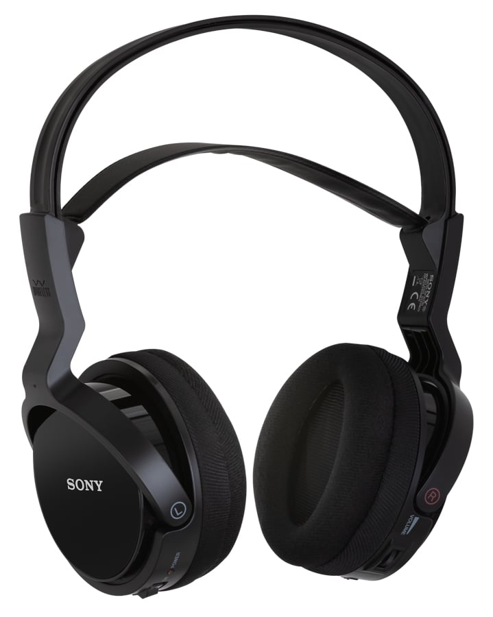 Auriculares Sony Mdrrf811rk 13h 40mm rf811rk home entertaiment tv mdrrf811 negro 13 horas 100 metros 811 100m 15h mdrrf811311