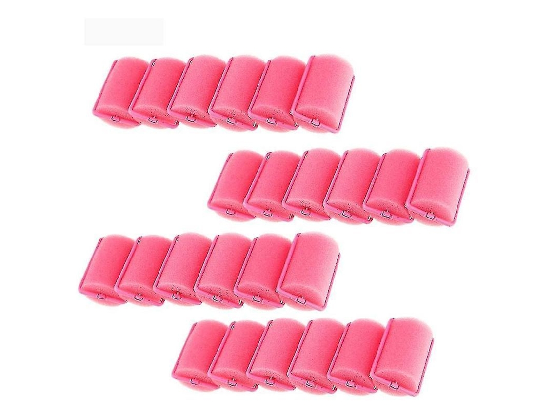 2026 12 o 24 rulos de esponja para el cabello, herramientas para peinar ondas y rizos.