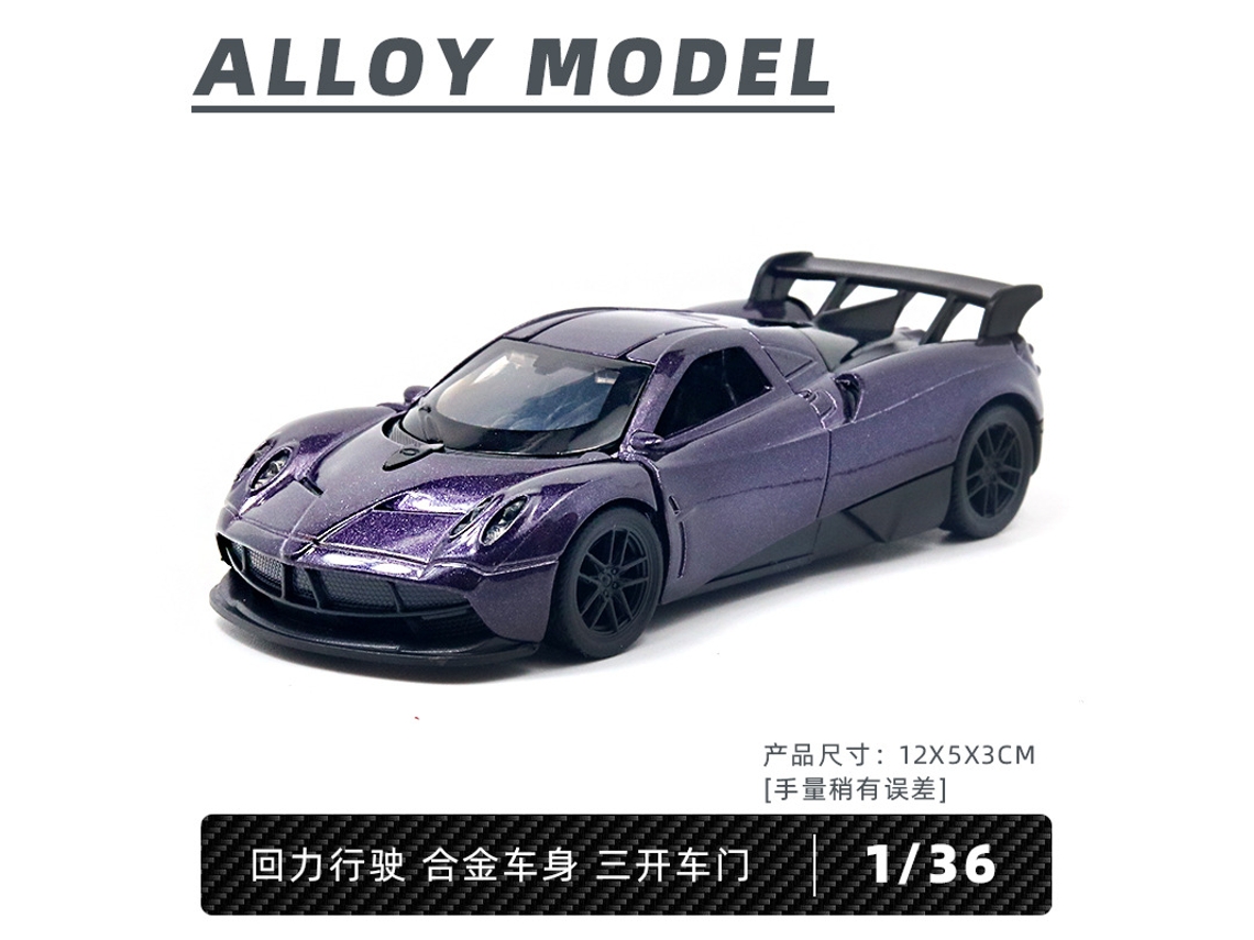 Modelo De Coche De Metal Fundido A Escala 1/36, Figura De Coche De Juguete, Regalo Para Niños