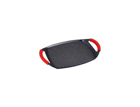 Plancha de Inducción 47Cm Con Revestimiento de Piedra Negro-THULOS