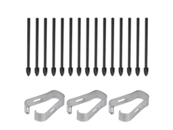 Puntas De Repuesto Chrui Abs Negro Para S-pen Galaxy Tab S6 Lite (compatible, Pack 2)
