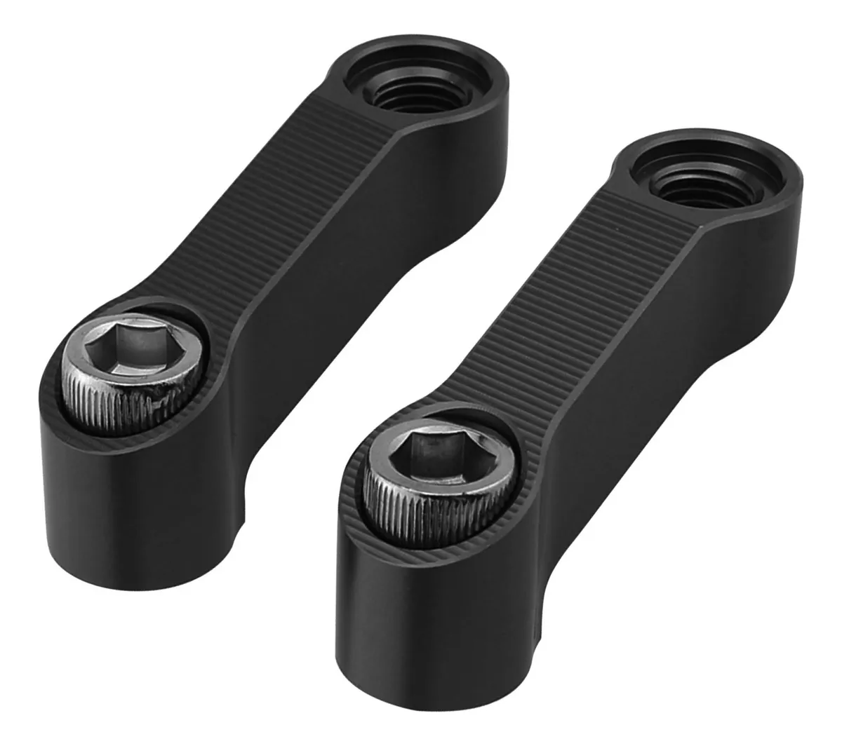 Extensores de espejo de motocicleta de repuesto compatibles con Blackvayotoy