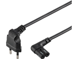 Cable de Alimentación GOOBAY (2 m - Negro)