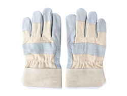 Guantes De Soldadura De Cuero Bovino Resistentes Al Calor, Antideslizantes Y Resistentes A La Abrasión, Para Soldadura, Procesamiento Y Trabajos Con Herramientas.
