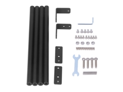 Juego De Barras De Soporte De Aleación De Aluminio S4 Con Conector - Accesorios Para Impresoras 3d