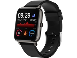 Reloj inteligente para mujer/hombre, IP67, GPS, cardio, fitness, podómetro, calorías, Android/iOS, color negro Yizhood