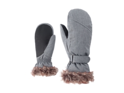 Guantes para Esquí ZIENER (Mujer - Gris - Talla 6)