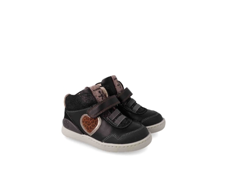 Bota En Piel - Corazones Biomecanics (Piel-Negro-30)