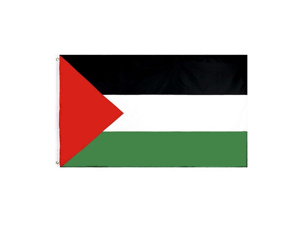 Bandera Palestina Para Jardín, Resistente Al Sol, 90x150cm