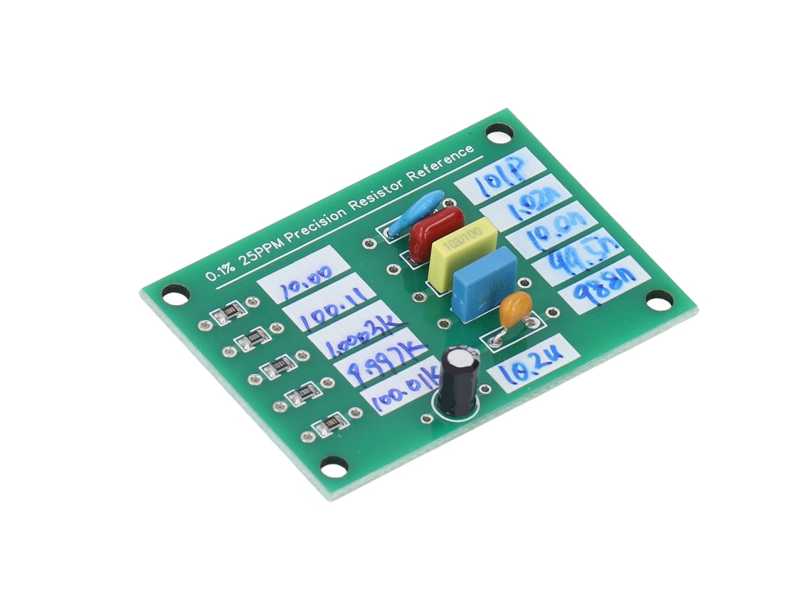 Placa De Resistencia Y Capacitancia Referencia 0.1% 25ppm Para Ad584 Lm399