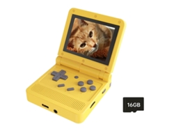 Consola De Juegos Retro V90, 16 Gb, Pantalla Ips De 3,0 Pulgadas, Reproductor De Juegos Portátil De Código Abierto, Miniconsola Portátil